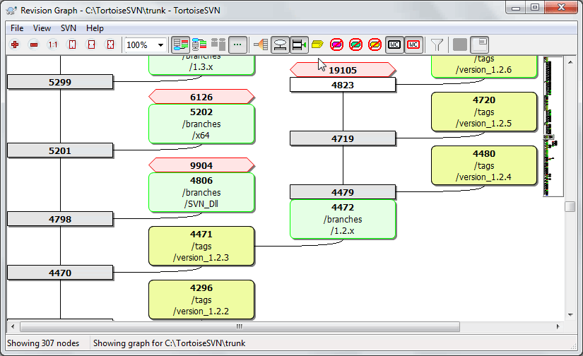 A Revision Graph